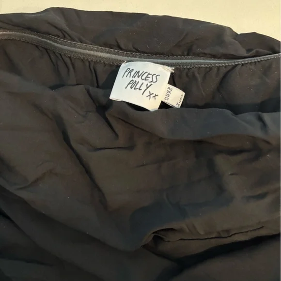 Princess Polly Elegant Black Strapless Dress - Picture 3 of 3